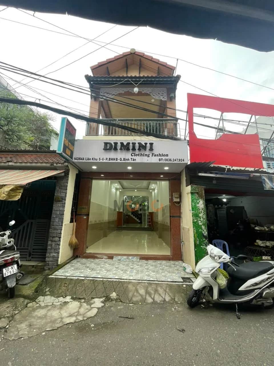 Bán nhà hẻm 143/64A Liên Khu 5-6 Quận Bình Tân, TP.HCM – 2 phòng ngủ, giá 6.3 tỷ