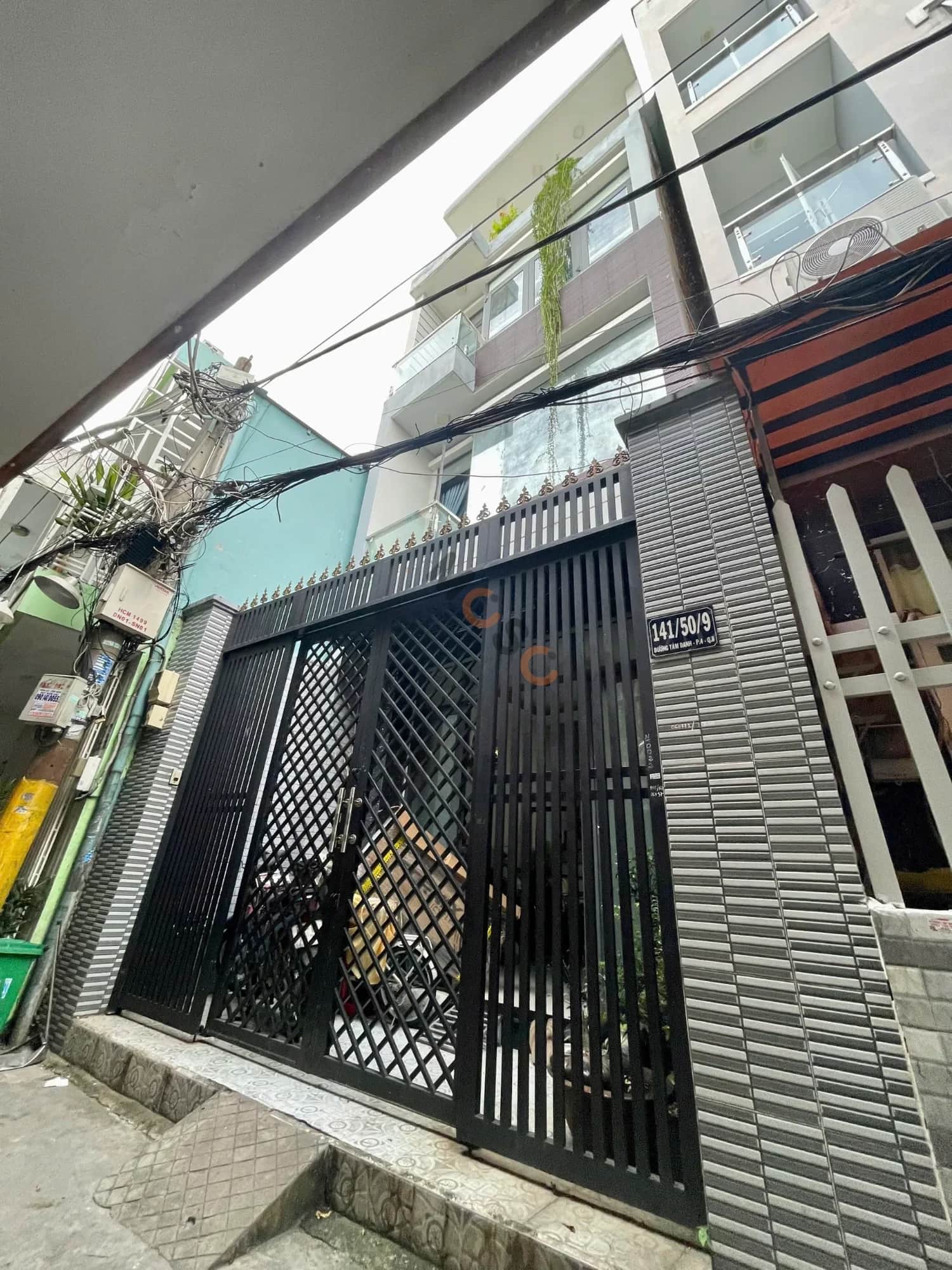 Bán nhà hẻm 141/50/9 Tám Danh Quận 8, TP.HCM – 7 phòng ngủ, giá 8.9 tỷ