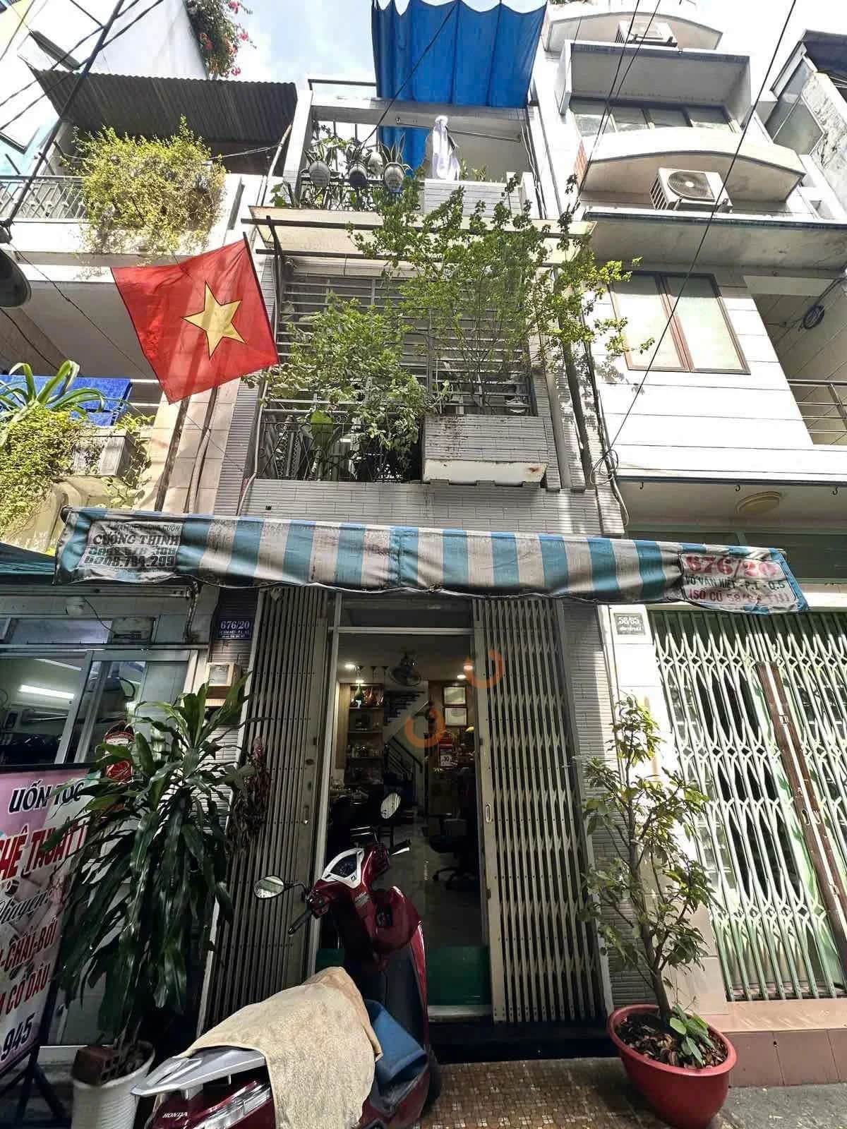 Bán nhà hẻm 676/20 Đường Võ Văn Kiệt Quận 5, TP.HCM – 2 phòng ngủ, giá 5.3 tỷ