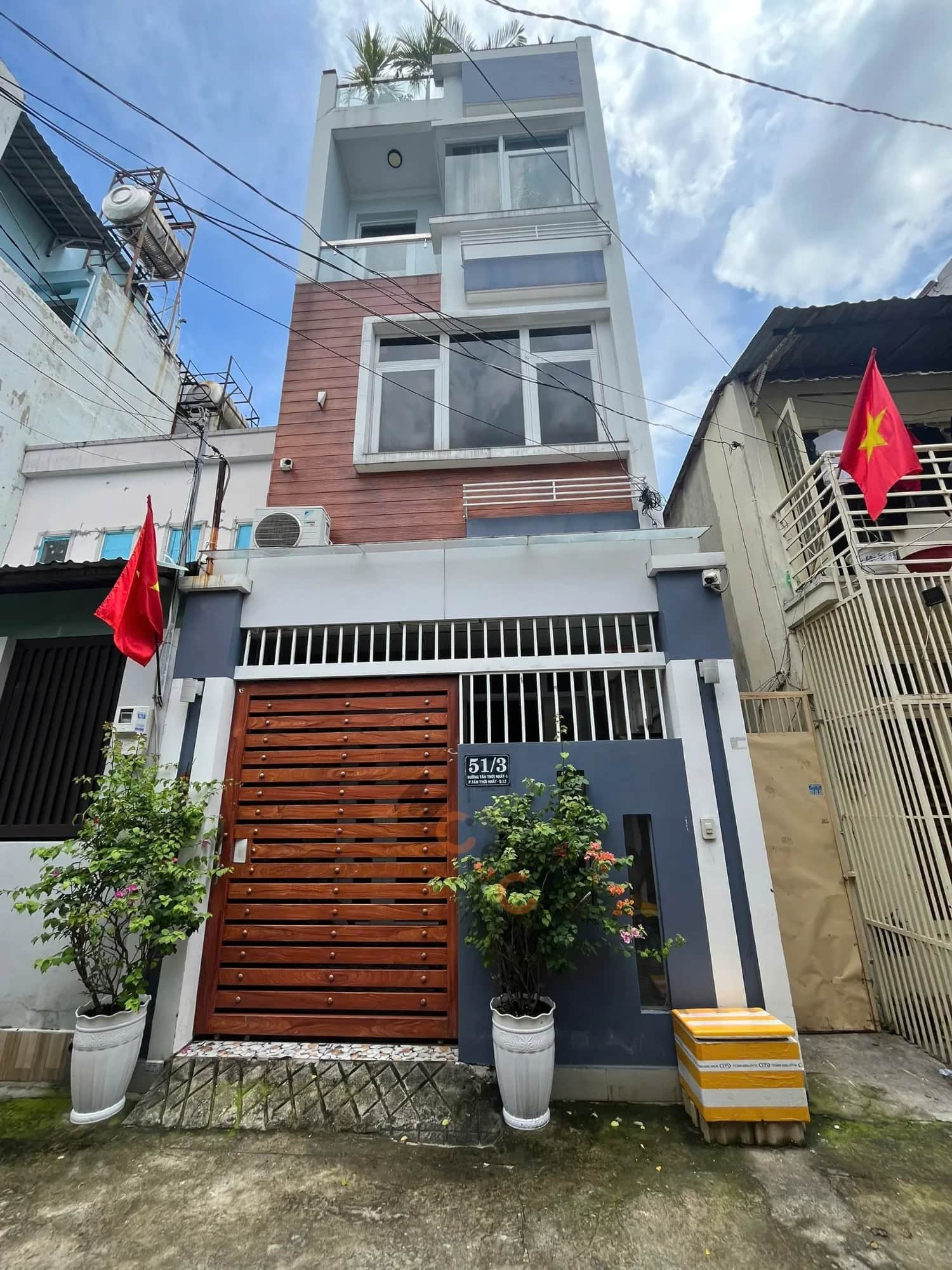 Bán nhà hẻm 51/3 Tân Thới Nhất 1B Quận 12, TP.HCM – 4 phòng ngủ, giá 6.5 tỷ