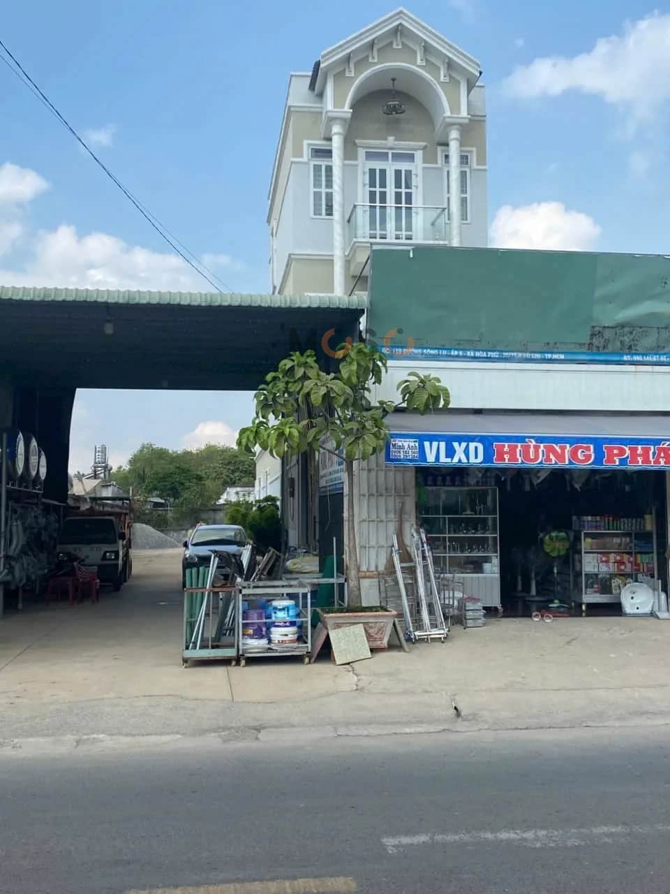 Bán nhà mặt tiền Sông Lu Huyện Củ Chi, TP.HCM – 5 phòng ngủ, giá 9 tỷ