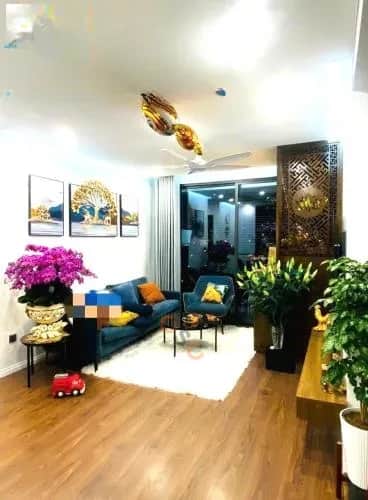 Cho thuê căn hộ chung cư Hoàng Quốc Việt Tây Hồ, Hà Nội – 2 phòng ngủ, giá 18 triệu