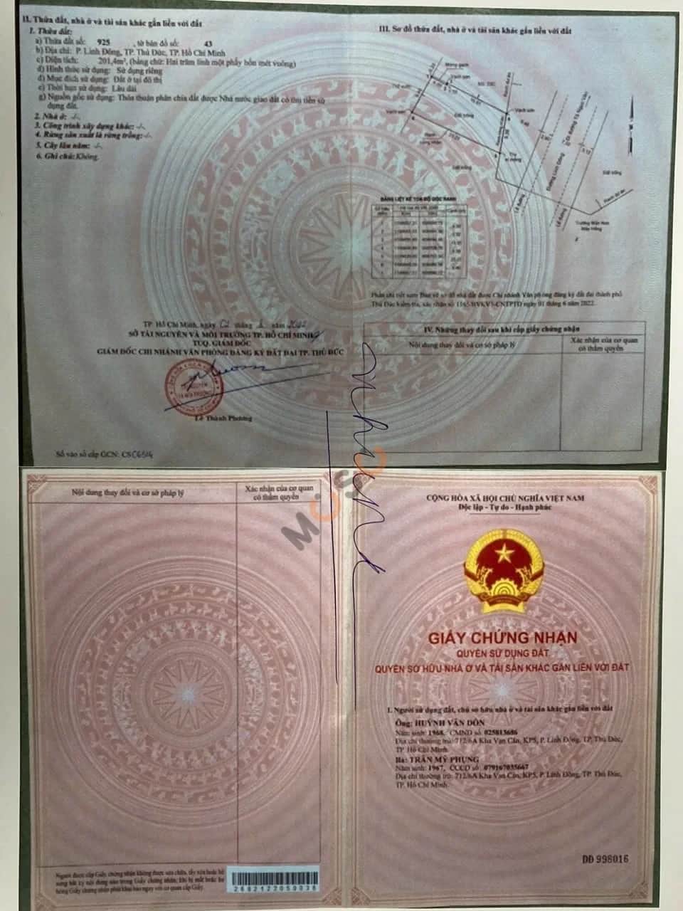 Bán đất Linh Đông Thành phố Thủ Đức, TP.HCM – giá 22.6 tỷ