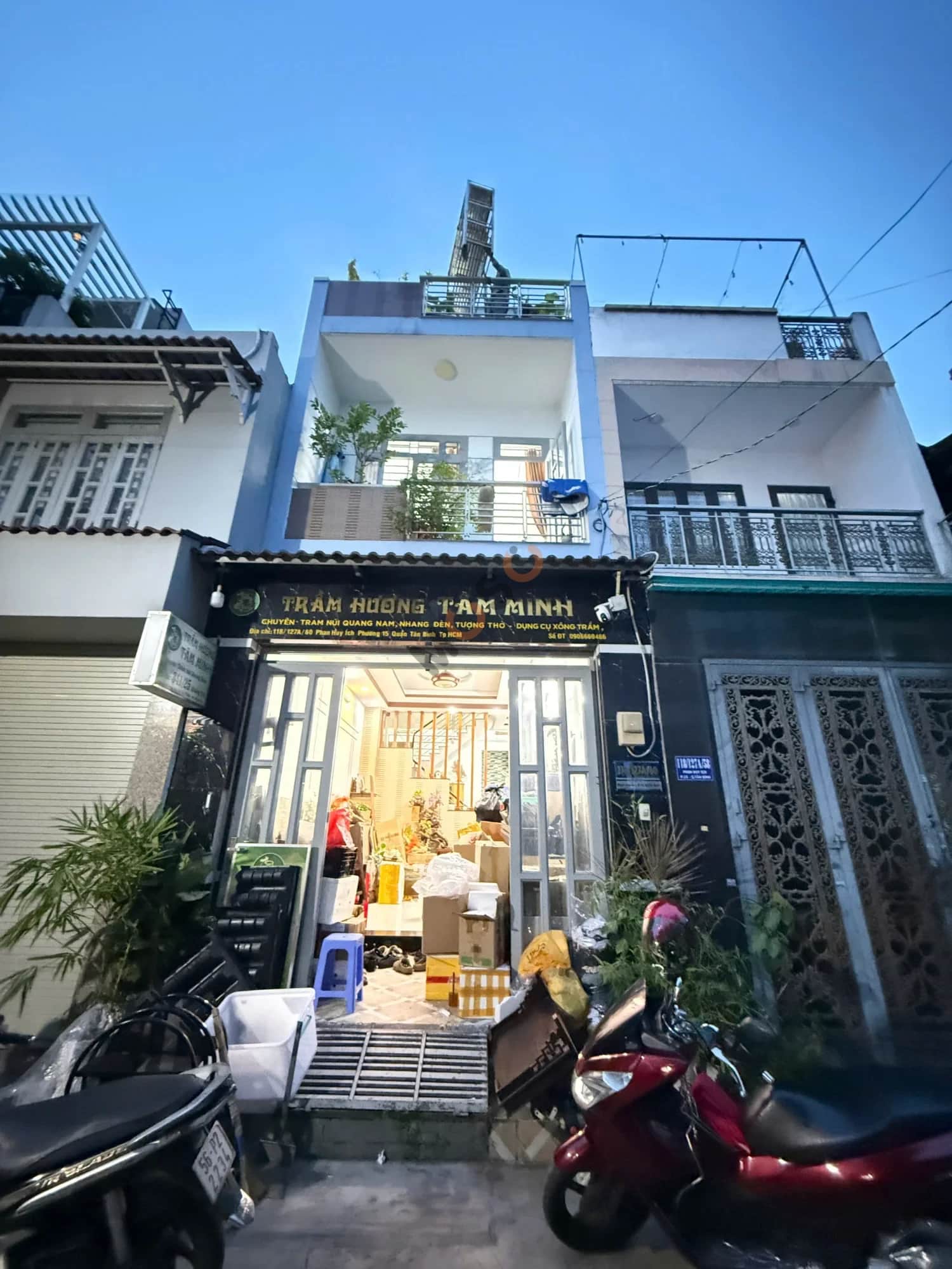 Bán nhà hẻm Đường Phan Huy Ích Quận Tân Bình, TP.HCM – 4 phòng ngủ, giá 6.8 tỷ