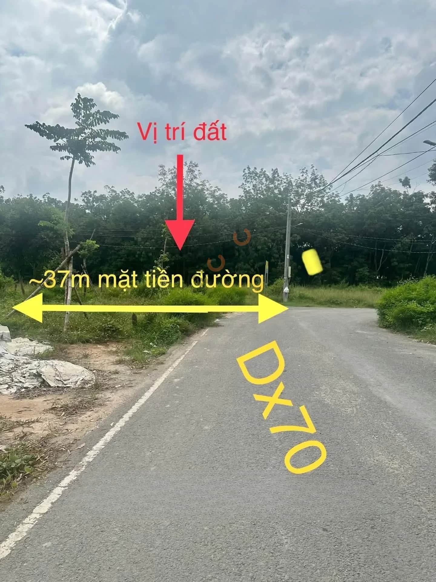 Bán đất đường ĐX70 Thành phố Thủ Dầu Một, Bình Dương – giá 10 tỷ
