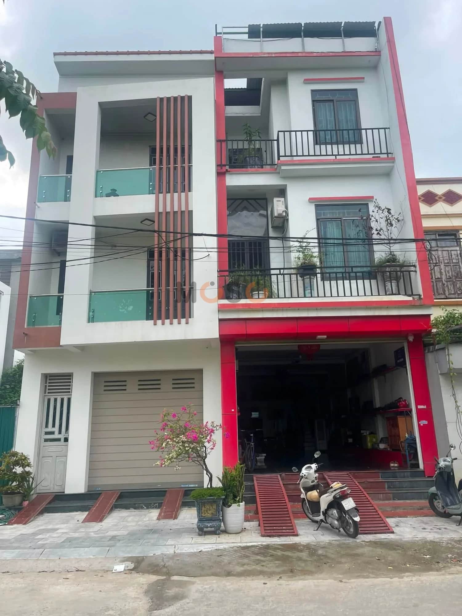 Bán nhà mặt tiền Khu chợ mới Quang Hà Huyện Bình Xuyên, Vĩnh Phúc – 4 phòng ngủ, giá 3.8 tỷ