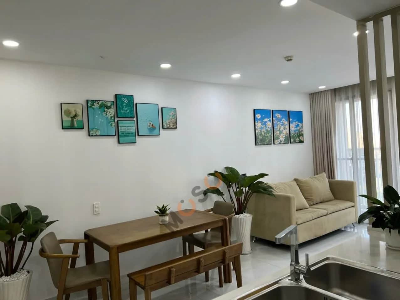 Cho thuê căn hộ chung cư Quận 7, Ho Chi Minh – 2 phòng ngủ, giá 20 triệu