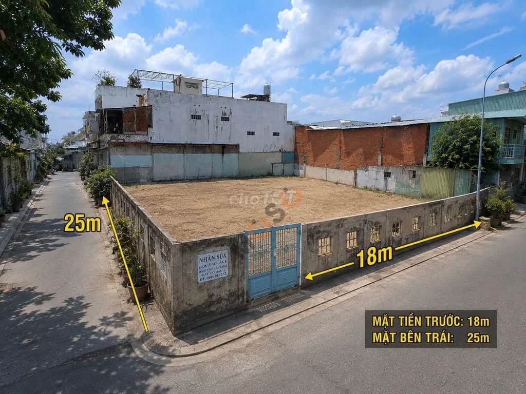 Bán đất Quách Điêu Huyện Bình Chánh, TP.HCM – giá 12.6 tỷ