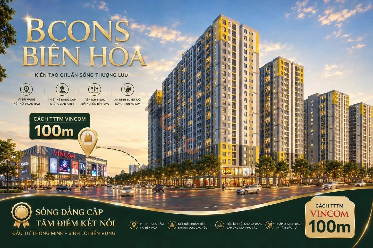 Bán căn hộ chung cư Phan Trung Thành phố Biên Hòa, Đồng Nai – 2 phòng ngủ, giá 1.8 tỷ