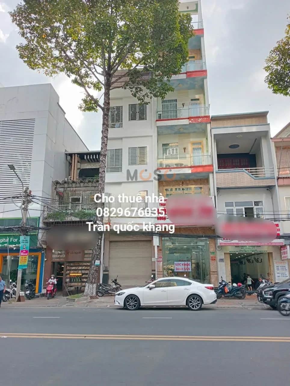 Cho thuê nhà mặt tiền Đường Trần Hưng Đạo Ninh Kiều, Cần Thơ – 8 phòng ngủ, giá 25 triệu