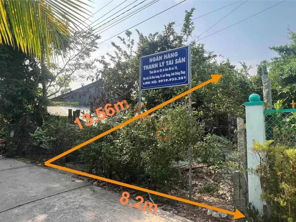 Bán đất Huyện Lai Vung, Đồng Tháp – giá 308 triệu