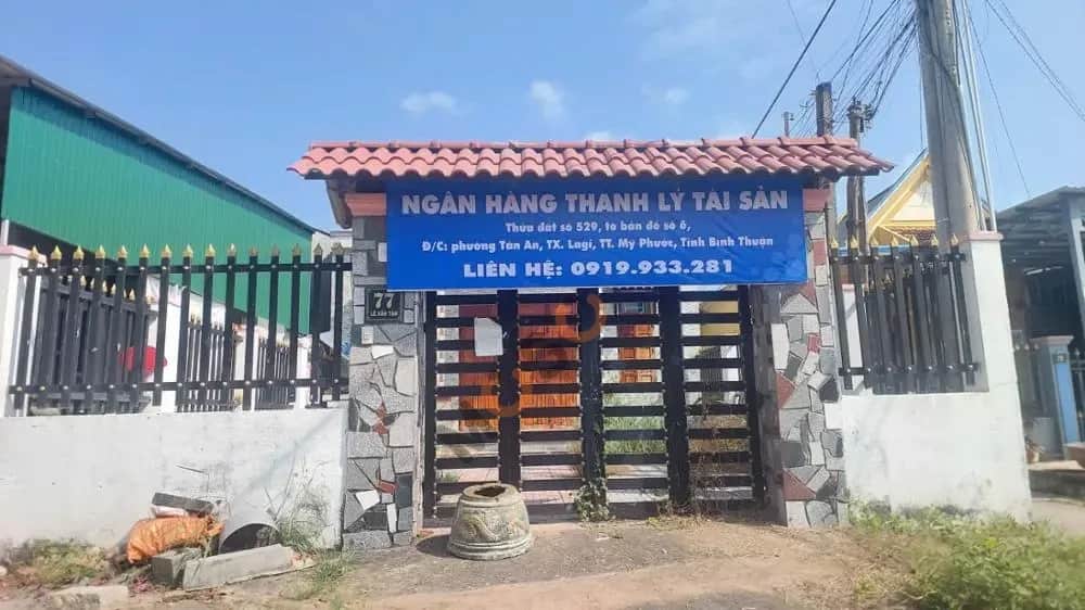 Bán nhà hẻm Lê Văn Tám Thị xã La Gi, Bình Thuận – giá 3 tỷ