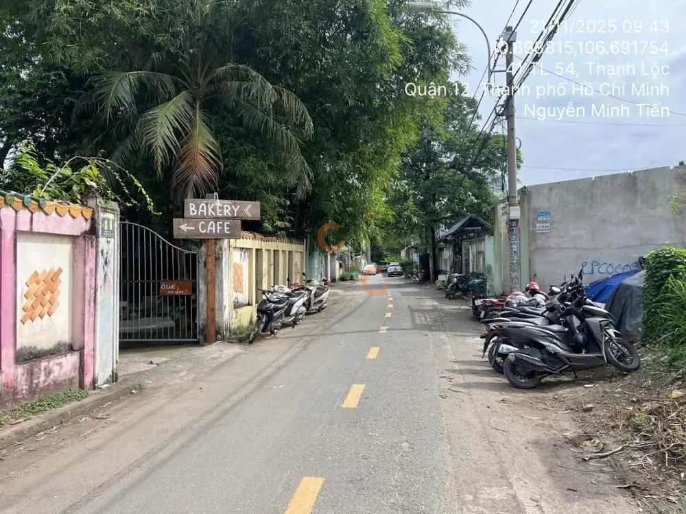 Bán đất TL 54 Quận 12, TP. Hồ Chí Minh – giá 5.5 tỷ