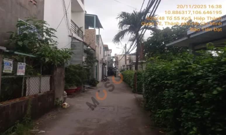 Bán nhà hẻm Tổ 55 Kp5 Quận 12, TP. Hồ Chí Minh – giá 9.4 tỷ