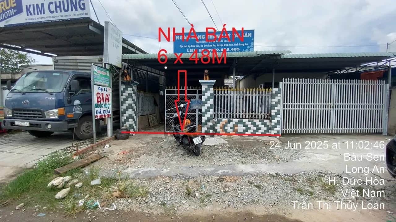 Bán đất ấp Bàu Sen Đức Hòa, Long An – giá 2.9 tỷ