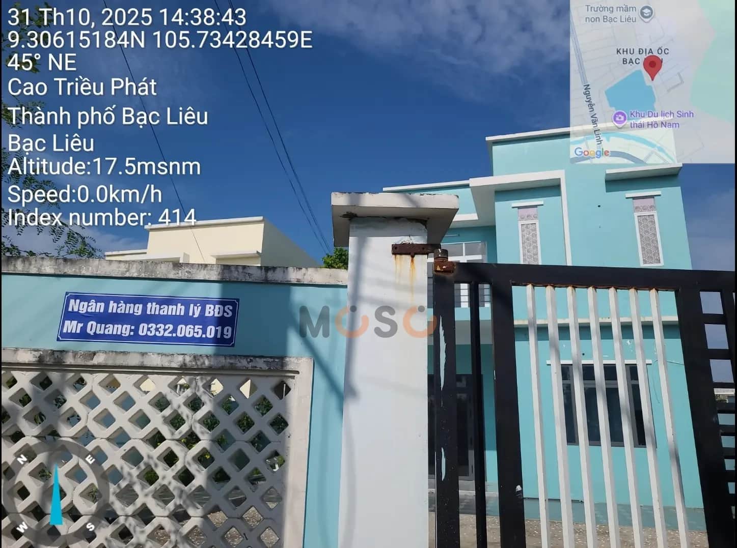 Bán đất Cao Triều Phát Thành phố Bạc Liêu, Bạc Liêu – giá 5.8 tỷ
