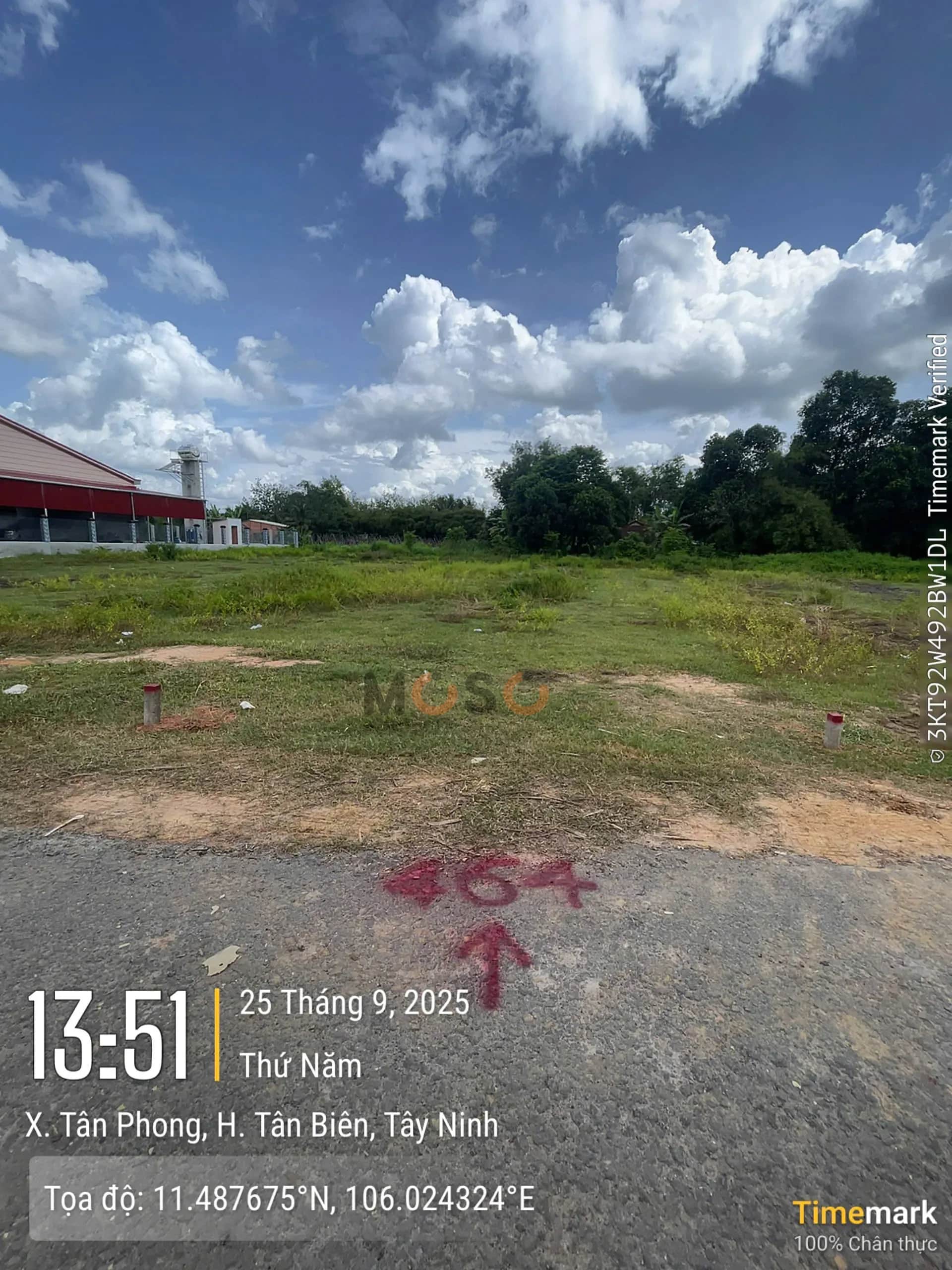 Bán đất Huyện Tân Biên, Tây Ninh – giá 177.2 triệu