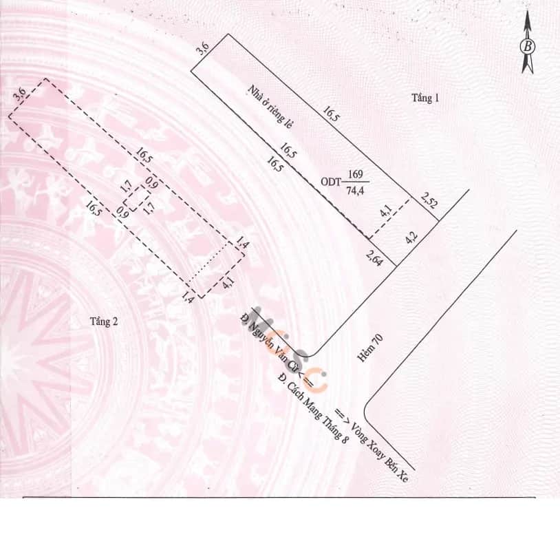 Bán đất Cách mạng tháng 8 Quận Ninh Kiều, TP. Cần Thơ – giá 3.9 tỷ