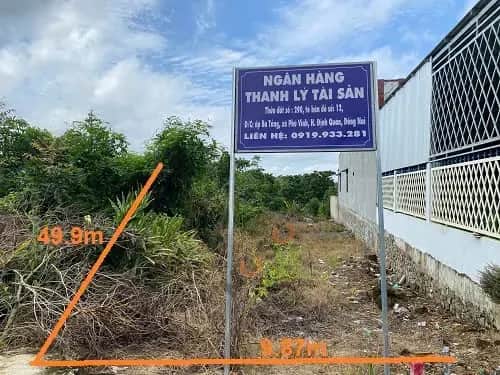 Bán đất Định Quán, Đồng Nai – giá 993.6 triệu