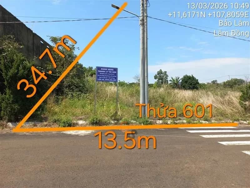 Bán đất Huyện Bảo Lâm, Lâm Đồng – giá 860 triệu