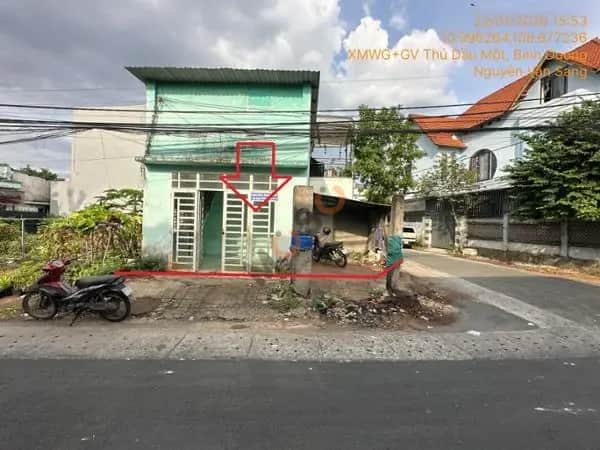 Bán nhà hẻm Huỳnh Văn Luỹ Thủ Dầu Một, Bình Dương – giá 2.8 tỷ