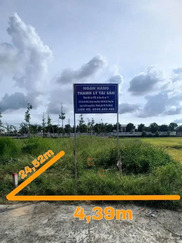 Bán đất Long Điền, BRVT – giá 525.5 triệu