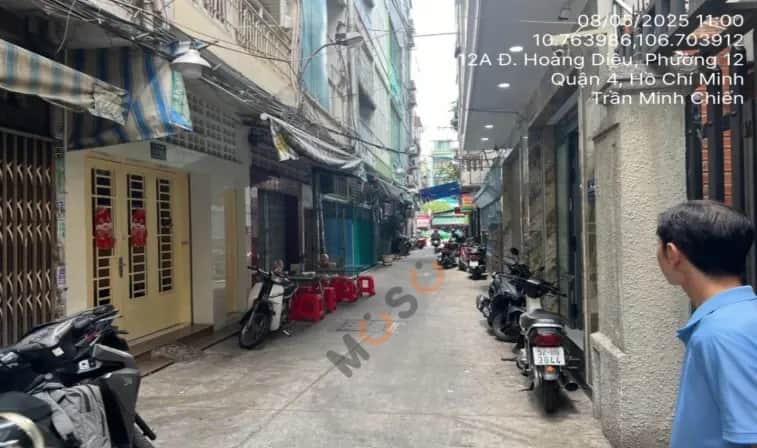 Bán nhà hẻm Đường Hoàng Diệu Quận 4, TP. Hồ Chí Minh – giá 8.6 tỷ