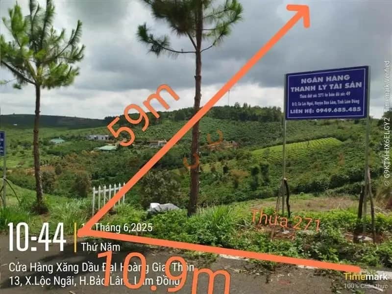 Bán đất Huyện Bảo Lâm, Lâm Đồng – giá 754 triệu
