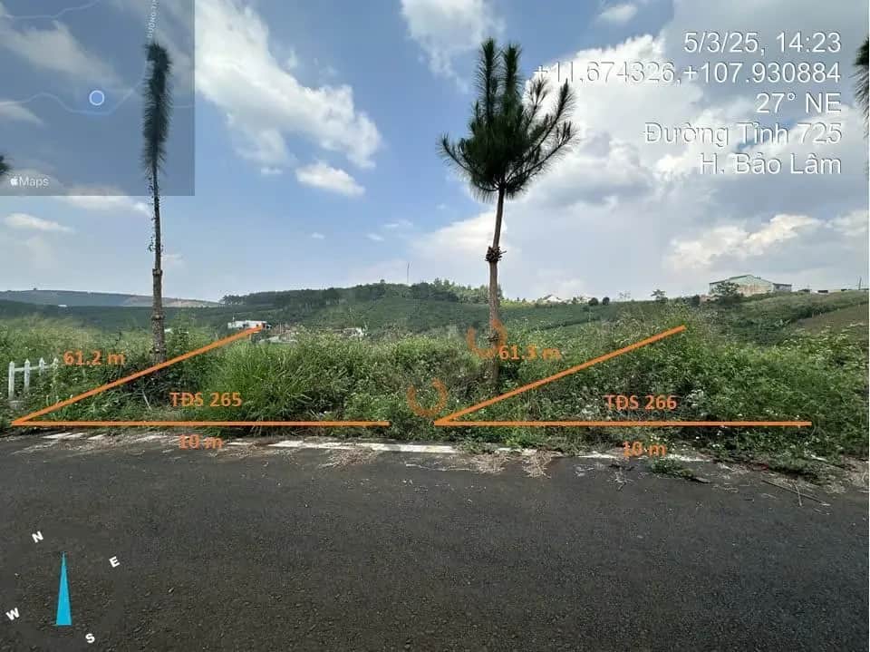 Bán đất Huyện Bảo Lâm, Lâm Đồng – giá 581 triệu