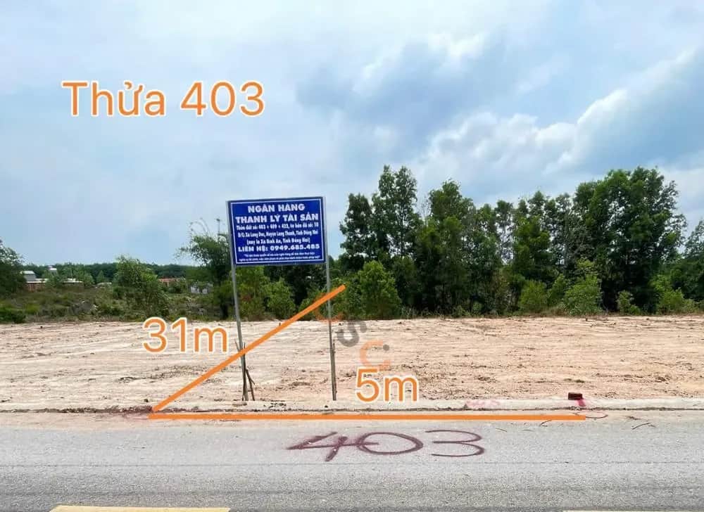 Bán đất Huyện Long Thành, Đồng Nai – giá 1.2 tỷ