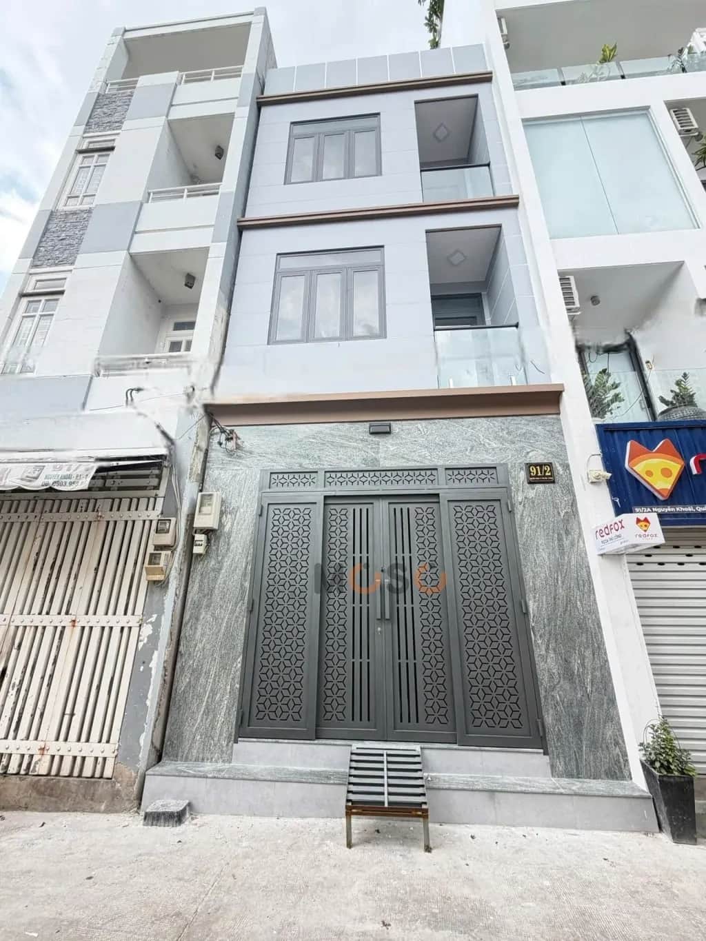 Cho thuê nhà mặt tiền Nguyễn Khoái Quận 4, TP.HCM – giá 45 triệu