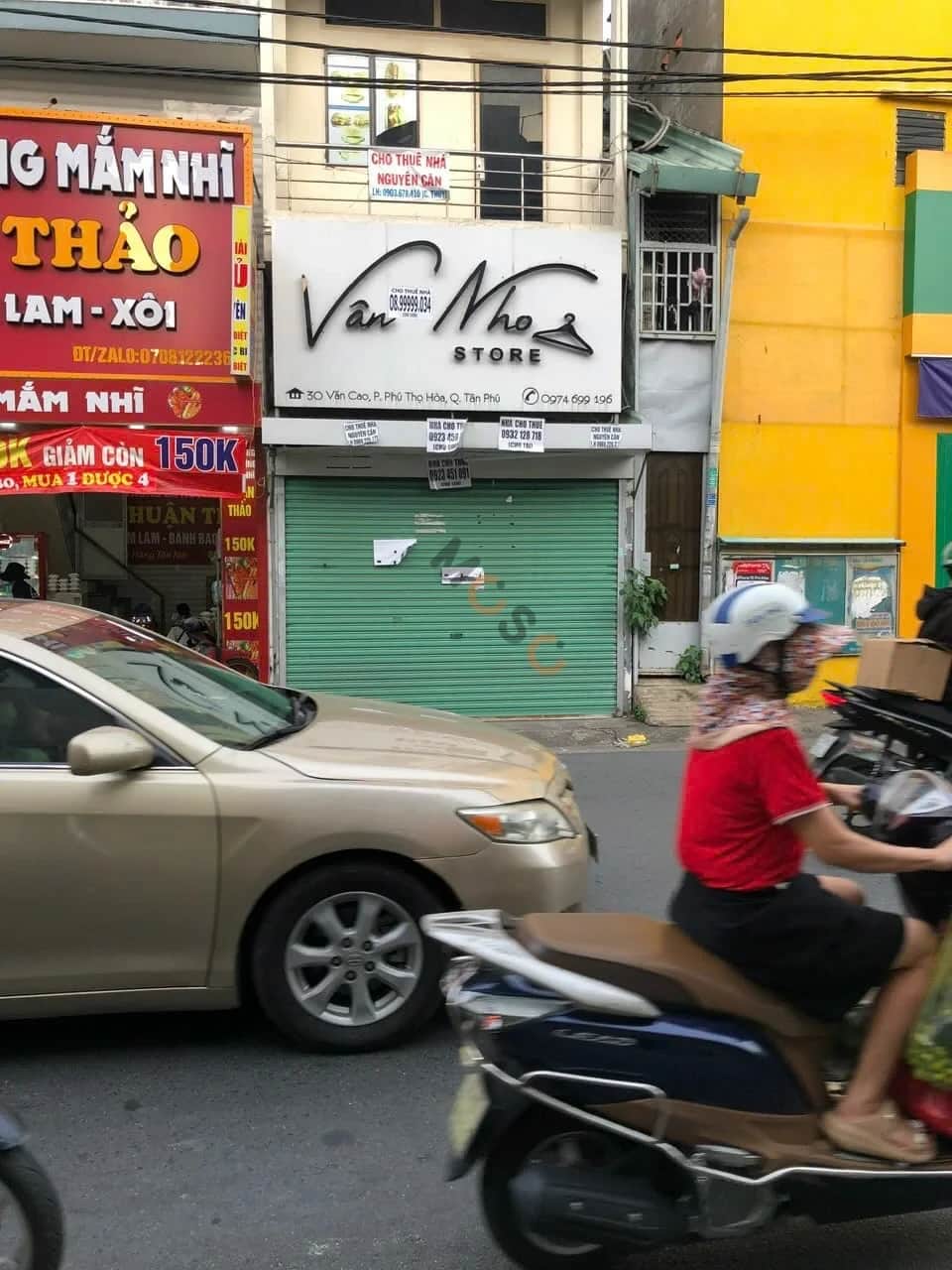 Bán nhà mặt tiền Văn Cao Quận Tân Phú, TP.HCM – 2 phòng ngủ, giá 6.3 tỷ