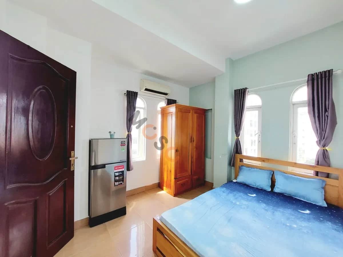 Cho thuê căn hộ dịch vụ Đường Lâm Văn Bền Tân Thuận, TP.HCM – 1 phòng ngủ, giá 4.3 triệu