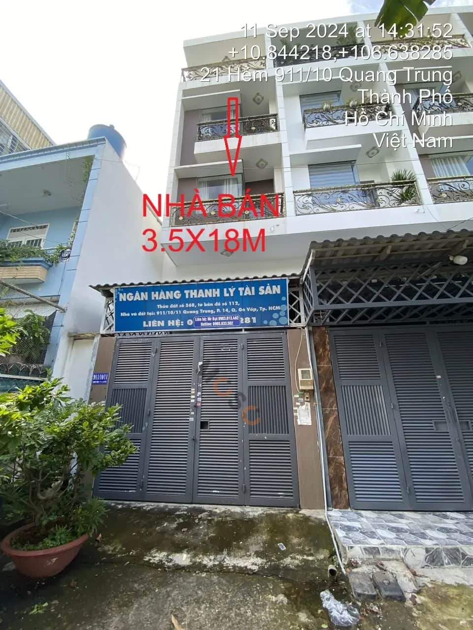 Bán nhà hẻm Đường Quang Trung Quận Gò Vấp, TP.HCM – giá 6.6 tỷ