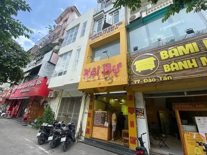 Cho thuê nhà mặt tiền Phố Đào Tấn Quận Ba Đình, Hà Nội – giá 20 triệu