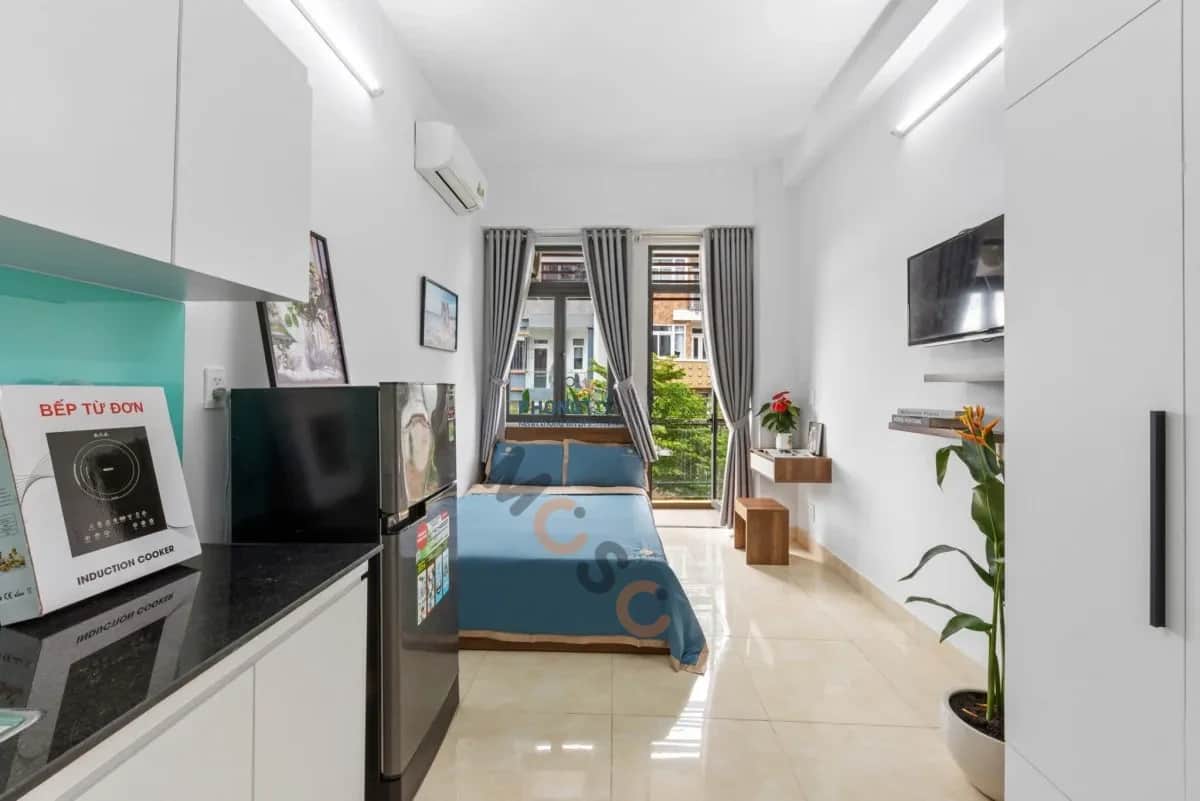Cho thuê căn hộ chung cư Đường Nguyễn Hữu Cảnh Bình Thạnh, TP.HCM – giá 6.2 triệu