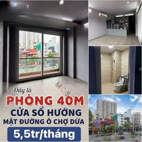 Cho thuê phòng trọ Phố Đông Các Đống Đa, Hà Nội – 1 phòng ngủ, giá 5.5 triệu