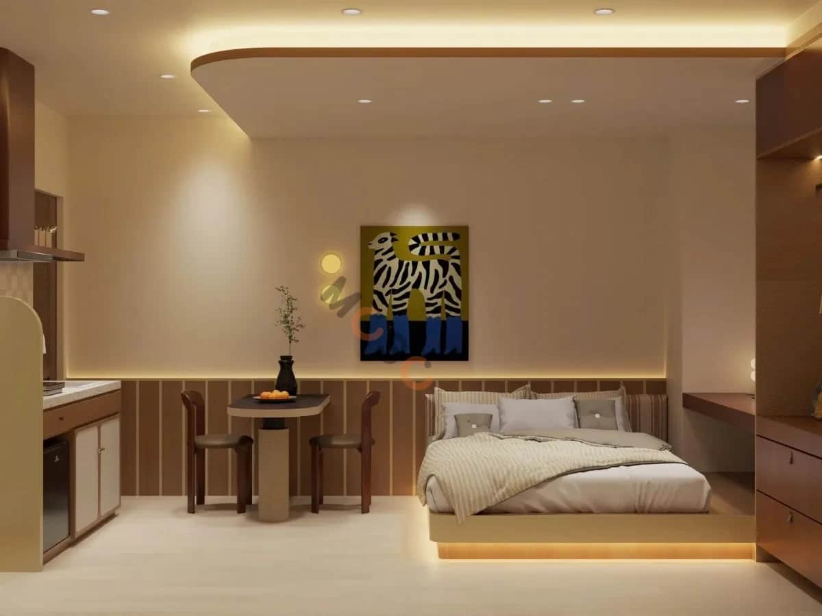 Cho thuê căn hộ chung cư Đường Hồ Biểu Chánh Phú Nhuận, TP.HCM – 1 phòng ngủ, giá 7.5 triệu