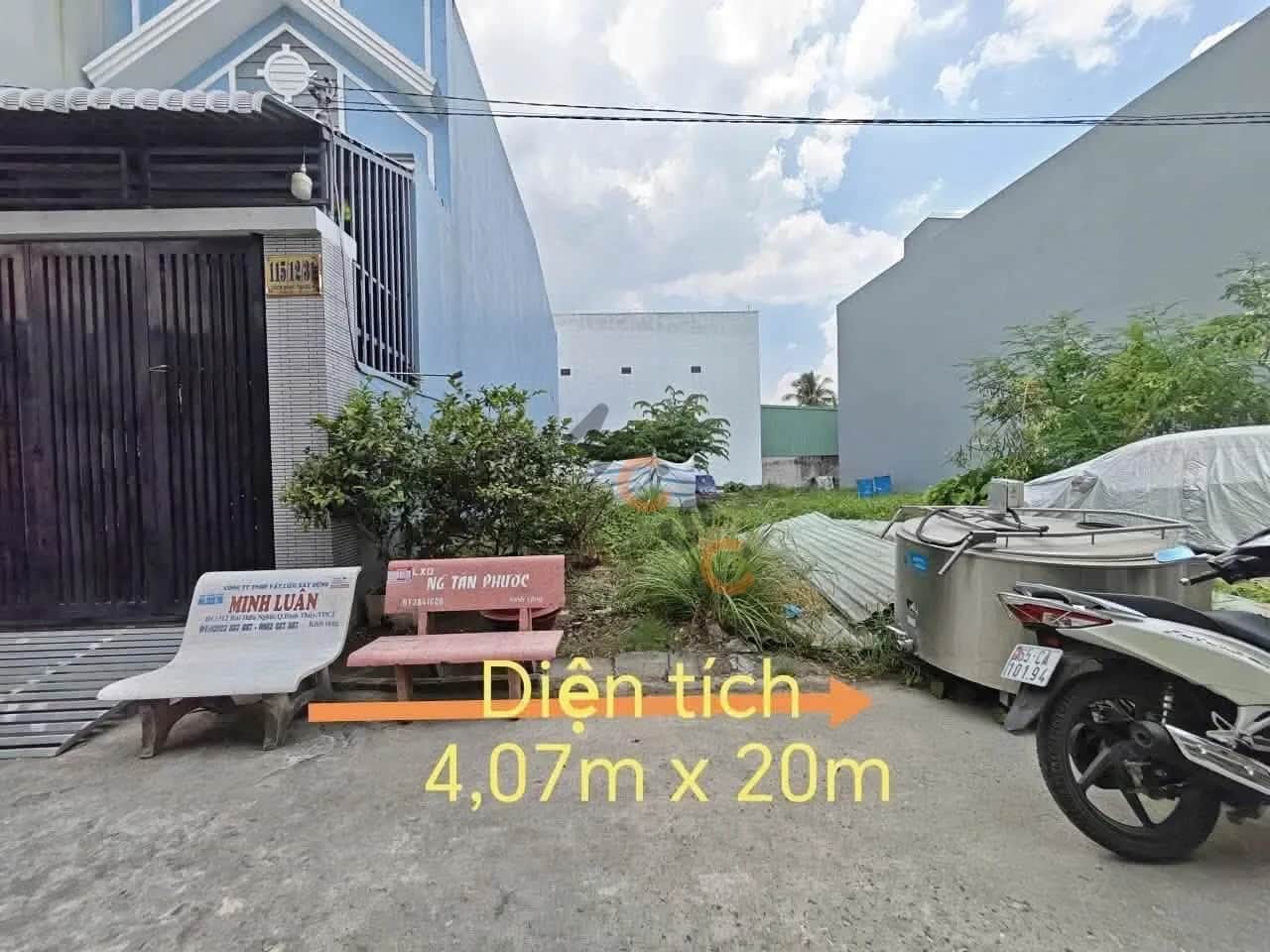 Bán đất hẻm 115 Cách Mạng Tháng Tám Quận Bình Thuỷ, TP. Cần Thơ – giá 1.9 tỷ