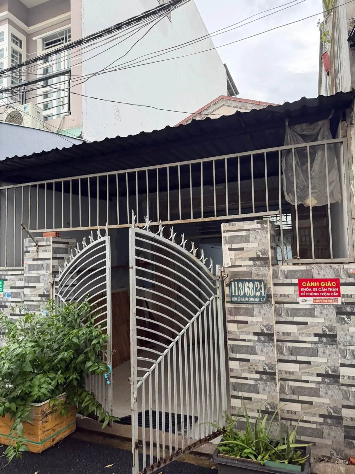 Bán nhà hẻm 113/68/24 Tân Chánh Hiệp 05 Quận 12, TP.HCM – 1 phòng ngủ, giá 4.5 tỷ