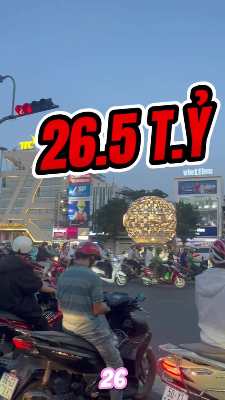 Vị trí rất đẹp! Mặt tiền Cộng Hòa phường Tân Sơn Nhất đối diện Vincom chỉ 26.5 tỷ #tuyetnhaphosg