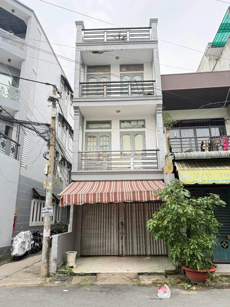 Bán nhà hẻm Đoàn Giỏi Quận Tân Phú, TP.HCM – 4 phòng ngủ, giá 7.9 tỷ
