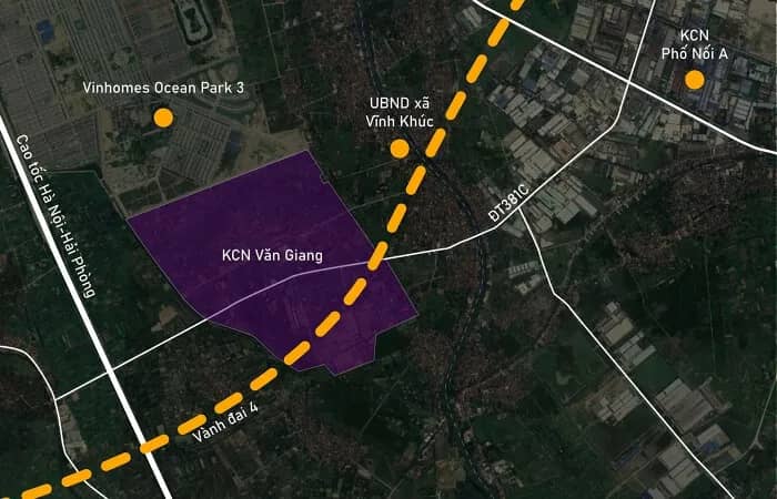 Khu công nghiệp Văn Giang - giai đoạn 1