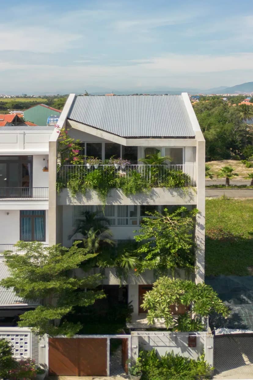 Ảnh nhà đẹp với không gian xanh