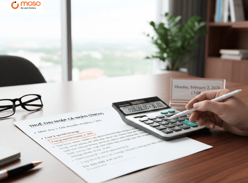 Hướng Dẫn Cách Tính Thuế Phí Mua Bán Nhà Đất Mới Nhất 2026