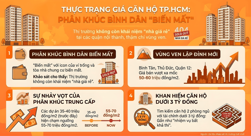 Thực trạng căn hộ TP.HCM