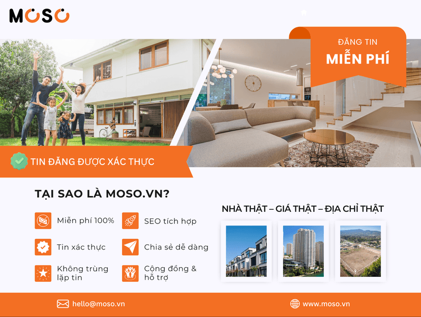 MOSO - Nề tảng công nghệ bất động sản minh bạch