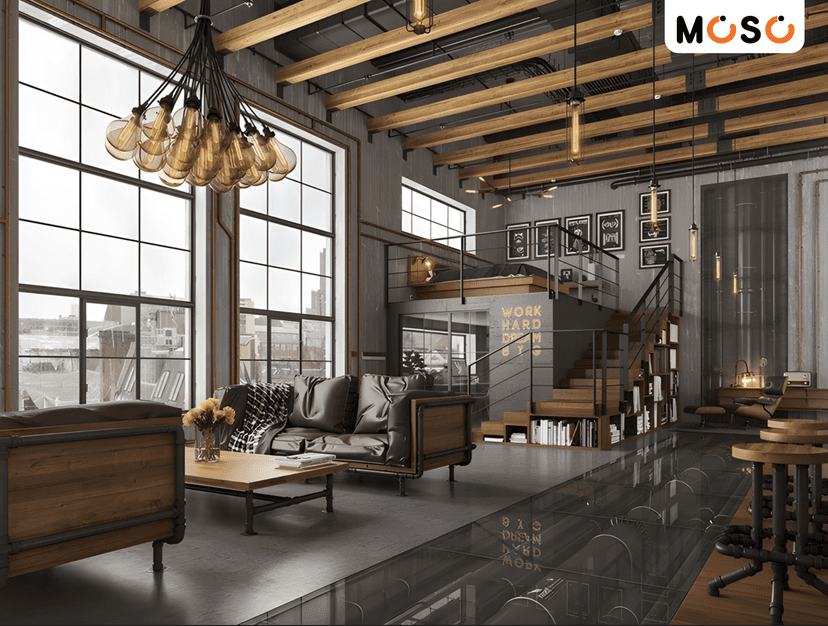Phong cách thiết kế công nghiệp