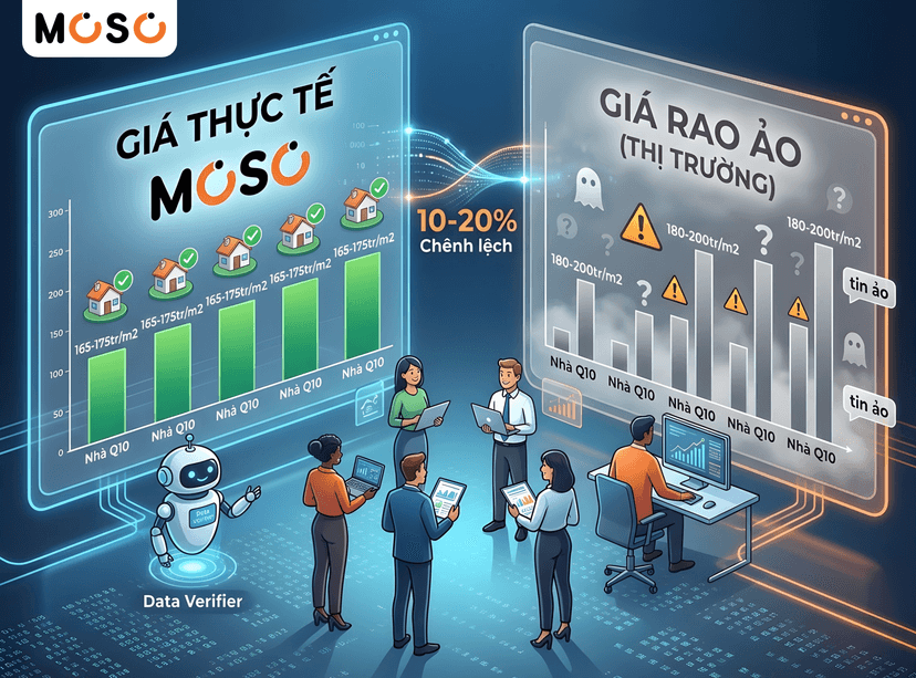 MOSO - Nền tảng Proptech minh bạch xác thực