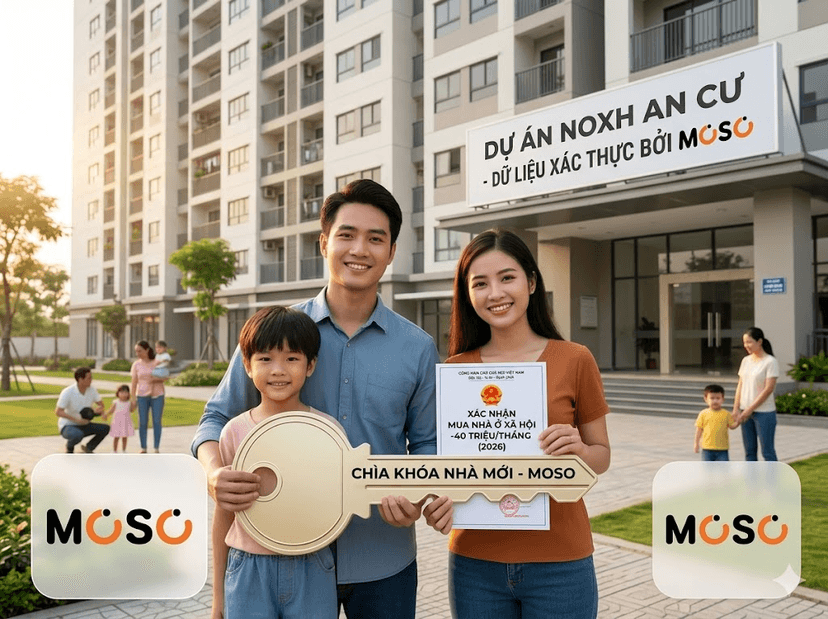 Cơ hội mua NOXH với mức trần thu nhập mới 2026